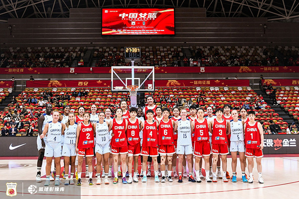友谊赛：中国女篮91-86尤文图特，韩旭23分，杨舒予12+8&关键三分