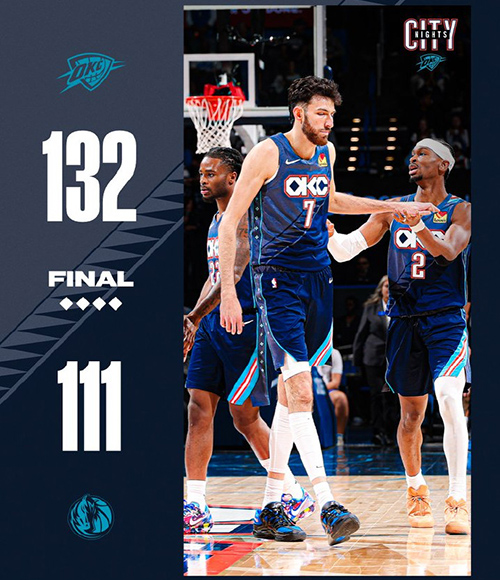 12月06日 NBA常规赛 独行侠vs雷霆 全场录像及集锦