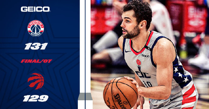 篮球直播吧讯 5月7日讯 NBA常规赛奇才对阵猛龙